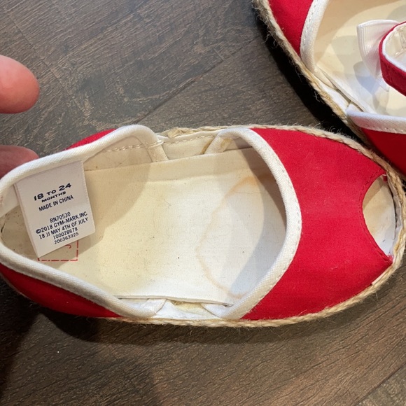 Janie and Jack 18-24 Months Espadille - Picture 7 of 7